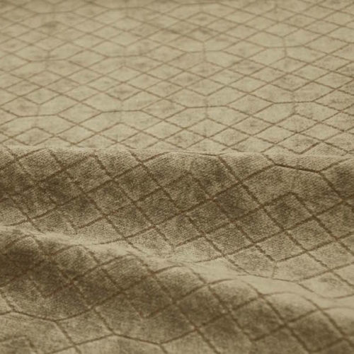 tissu velours structuré ambroisie vendu par la rime des matieres