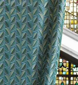 tissu ameublement Bohme design vgtal style Art Dco de Casal, pour coussins et rideaux, vendu par la rime des matieres, bon plan tissu et frais de port offerts
