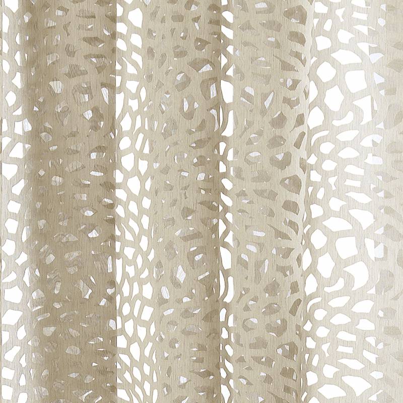 Mucemine voilage grande largeur motif  design AquaClean anti-tâches et lavable, de Casal, vendu par la rime des matieres, bon plan tissu