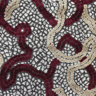  tissu Pompi velours style mosaque de Casal, pour chaise, fauteuil, canap et coussins, vendu par la rime des matieres, bon plan tissu frais de port offerts