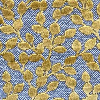 tissu ameublement Sakura, motif vgtal velours sur fond tiss, de Casal, pour chaise, fauteuil et canap, vendu par la rime des matieres, bon plan tissu et frais de port offerts