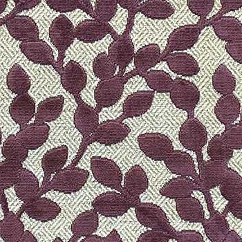 tissu ameublement Sakura, motif vgtal velours sur fond tiss, de Casal, pour chaise, fauteuil et canap, vendu par la rime des matieres, bon plan tissu et frais de port offerts