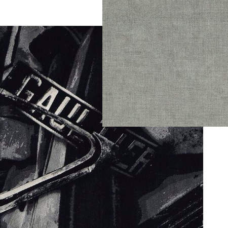tissus d'ameublement coordonns Le Mle noir et Smart tain, tissus Jean-Paul Gaultier et Lelivre, vendus par la rime des matires, bon plan tissu et frais de port offerts