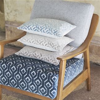 Chareau tissu ameublement velours de Designers Guild pour fauteuil et canapé, vendu par la rime des matieres bon plan tissu