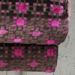 Lamego tissu ameublement velours petit motif quadrill contemporain, de Designers Guild, pour chaise, fauteuil, canap, rideaux et coussins, vendu par la rime des matieres, frais de port offerts
