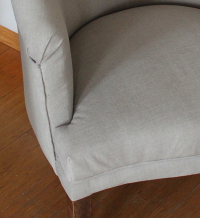fidgi tissu ameublement uni doux lavable houles pour rideaux, fauteuil et canapé vendu par la rime des matieres