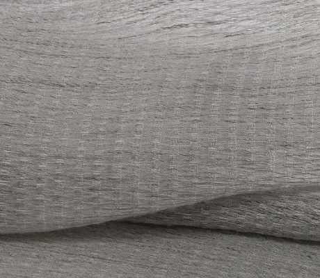 Isaia voilage  en lin grande largeur et lavable, de chez Houlès, vendu par la rime des matieres, bon plan tissurimé lavable houles