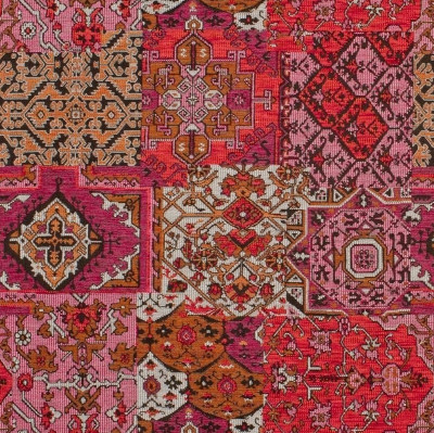 tissu kilim tapis persan de casal vendu par la rime des matieres