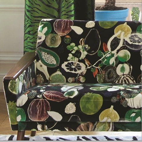 softmanaos tissu ameublement art dco de designers guild pour fauteuil et canap casal vendu par la rime des matieres