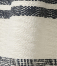 Marina tissu ameublement  lin mélangé imprimé rayures de Lelièvre, pour chaise, fauteuil, canapé et rideaux, vendu par la rime des matieres