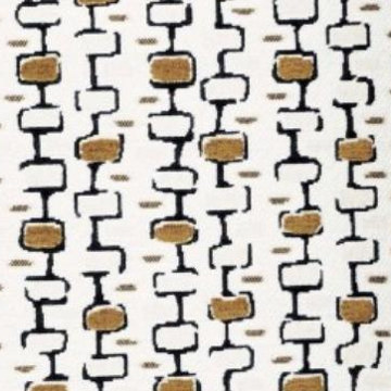 tissu ameublement Odorico de Lelivre, petit motif design style Art Dco, pour chaise, fauteuil, canap, coussin, rideau, tissu vendu par la rime des matieres, bon plan et frais de port offerts