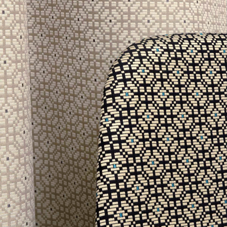 palanquin tissu imprim design de lelivre pour  fauteuil et canap  vendu par la rime des matieres