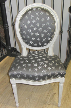 sirius tissu ameublement imprim motif toiles de matthew williamson pour chaise, fauteuil, canap et rideaux  vendu par la rime des matieres bon plan tissu