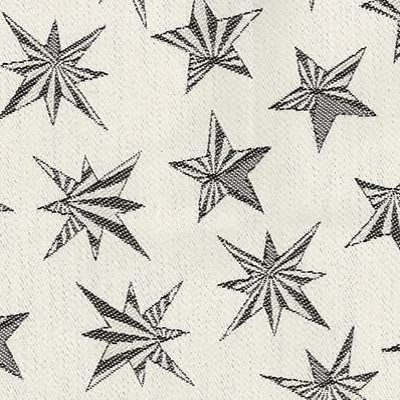 sirius tissu ameublement imprimé motif étoiles de matthew williamson pour chaise, fauteuil, canapé et rideaux  vendu par la rime des matieres bon plan tissu