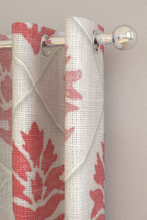 Camille tissu ameublement imprim treillis vgtal design  pour rideaux et stores, de Nina Campbell vendu par la rime des matieres, bon plan tissu