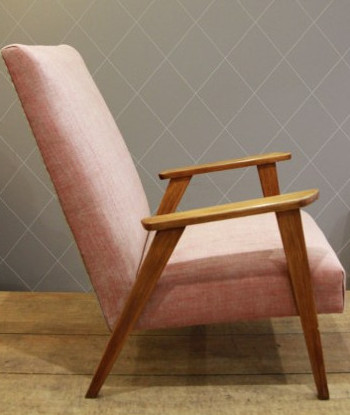 fontibre plain pique tissu ameublement  faux uni in mélangé de Nina Campbell pour fauteuil, canapé et rideaux  vendu par la rime des matieres