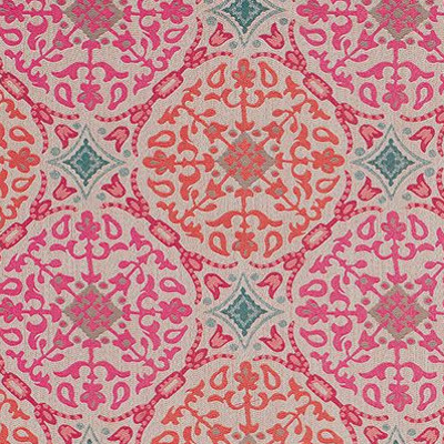 la moulade tissu ameublement  motif jacquard stylisé de Niina Campbell pour fauteuil, canapé et rideaux  vendu par la rime des matieres bon plan tissu