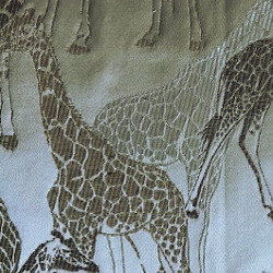 tissu Giraffe de Prestigious Textiles, pour chaise, fauteuil, canap, tte de lit, rideau et coussin, vendu par la rime des matieres, bon plan tissu et frais de port offerts