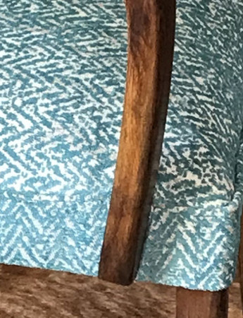 recife tissu ameublement faux uni aquaclean lavable et anti griffes  de casal pour chaise, fauteuil et canap par la rime des matieres bon plan tissu