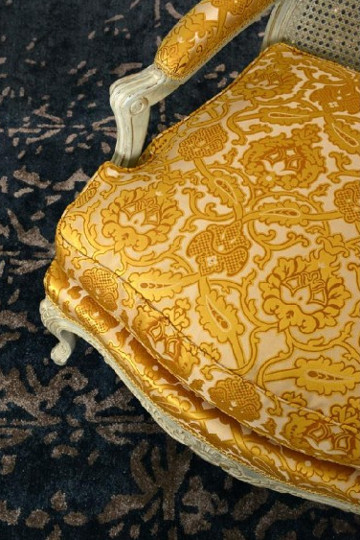 leonardo tissu ameublement soie de Tassinari et Chatel vendu par la rime des matieres bon plan tissu frais de port offerts