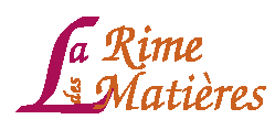 logo de la rime des matieres vente de tissus ameublement, kits tapisser fauteuils, papiers peints, bon plan qualit prix