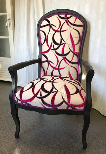 tissu vermandois pour fauteuil Voltaire