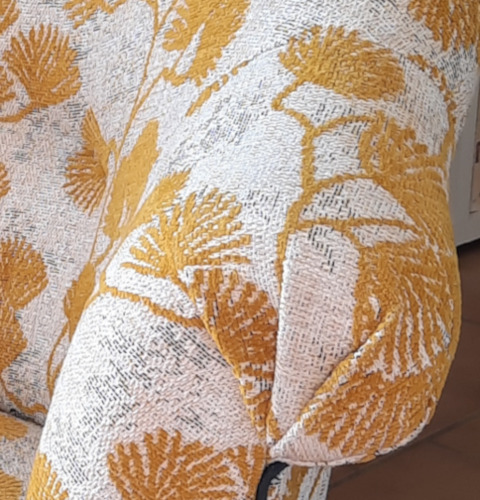 tissu ameublement Canoas style japonisant pour crapaud vendu par la rime des matieres