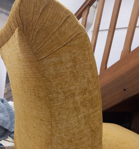 fauteuil et tissu Tresillian de Prestigious Textiles, tissu vendu par la rime des matieres, bon plan tissu et frais de port offerts