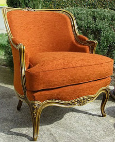 tapisser bergre Louis xv tissu camberra la rime des matires