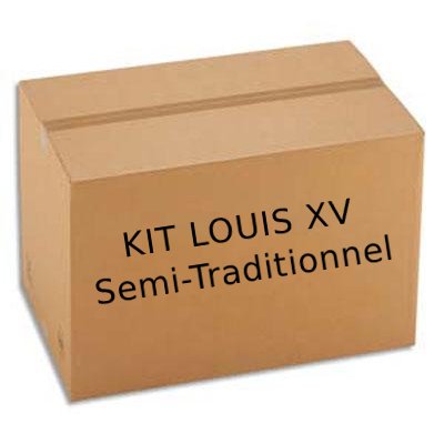 kit avec fournitures tapissier pour tapisser un fauteuil louis XV