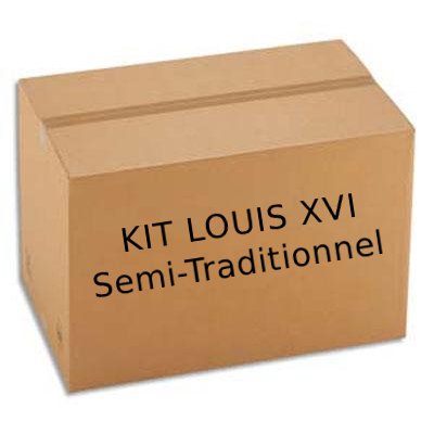kit avec fournitures tapissier pour tapisser fauteuil Louis XVI