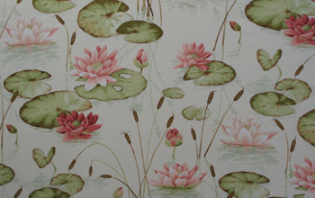 akemil tissu ameublement lavable floral style japonisant  de casal pour chaise, fauteuil et canapé par la rime des matieres bon plan tissu