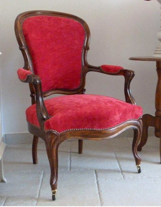 tissu casal amara lavable fauteuil louis philippe