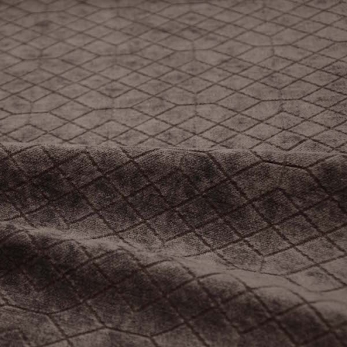 tissu velours structuré ambroisie vendu par la rime des matieres