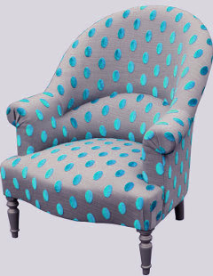 tissus pour fauteuil vendus par la rime des matieres