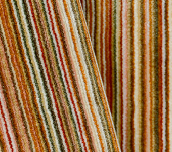 Alvar  tissu ameublement velours milleraies rayures très fines colorées  de Casal, pour chaise, fauteuil, canapé et coussins, vendu par la rime des matieres, bon plan tissu frais de port offerts