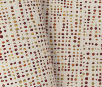 Arne  tissu ameublement petit design graphique coloré  de Casal, pour chaise, fauteuil, canapé et coussins, vendu par la rime des matieres, bon plan tissu frais de port offerts