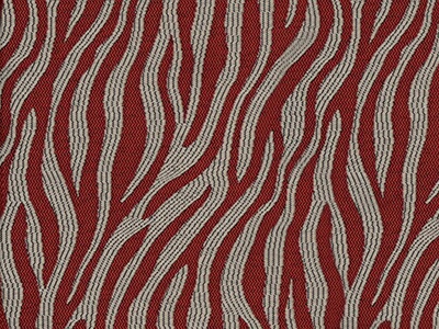 Bonao motif zèbre traité aquaclean anti tache et lavable, de Casal, pour chaise, fauteuil, canapé et rideaux, vendu par la rime des matieres, bon plan tissu et frais de port offerts