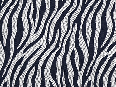 Bonao motif zèbre traité aquaclean anti tache et lavable, de Casal, pour chaise, fauteuil, canapé et rideaux, vendu par la rime des matieres, bon plan tissu et frais de port offerts