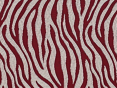 Bonao motif zèbre traité aquaclean anti tache et lavable, de Casal, pour chaise, fauteuil, canapé et rideaux, vendu par la rime des matieres, bon plan tissu et frais de port offerts