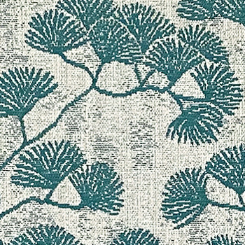 tissu ameublement Canoas aquaclean anti-tache, non feu et lavable motif végétal stylisé, de Casal, pour chaise, fauteuil et canapé, rideau et coussin, vendu par la rime des matieres, bon plan tissu et frais de port offerts