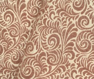 tissu ameublement DIDO grande largeur et lavable, jacquard motif arabesques ornementales, de Casal, pour chaise, fauteuil, canapé, coussins et rideaux, vendu par la rime des matieres, bon plan tissu et frais de port offerts
