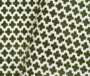 tissu ameublement ENEE grande largeur et lavable, jacquard motif graphique, de Casal, pour chaise, fauteuil, canapé, coussins et rideaux, vendu par la rime des matieres, bon plan tissu et frais de port offerts