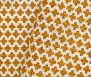 tissu ameublement ENEE grande largeur et lavable, jacquard motif graphique, de Casal, pour chaise, fauteuil, canapé, coussins et rideaux, vendu par la rime des matieres, bon plan tissu et frais de port offerts
