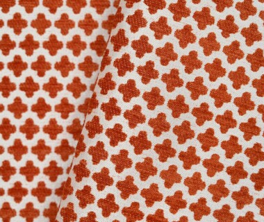 tissu ameublement ENEE grande largeur et lavable, jacquard motif graphique, de Casal, pour chaise, fauteuil, canapé, coussins et rideaux, vendu par la rime des matieres, bon plan tissu et frais de port offerts