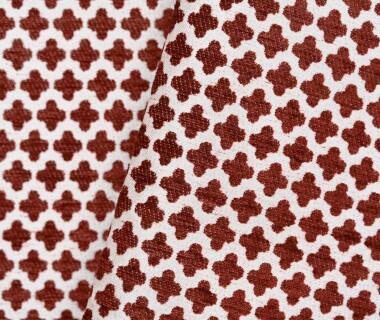 tissu ameublement ENEE grande largeur et lavable, jacquard motif graphique, de Casal, pour chaise, fauteuil, canapé, coussins et rideaux, vendu par la rime des matieres, bon plan tissu et frais de port offerts