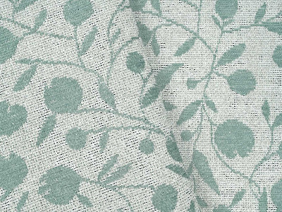 tissu ameublement Granado aquaclean anti-tache, non feu  et lavable motif floral stylisé bicolore, de Casal, pour chaise, fauteuil et canapé, rideau et coussin, vendu par la rime des matieres, bon plan tissu et frais de port offerts