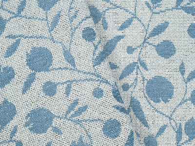 tissu ameublement Granado aquaclean anti-tache, non feu  et lavable motif floral stylisé bicolore, de Casal, pour chaise, fauteuil et canapé, rideau et coussin, vendu par la rime des matieres, bon plan tissu et frais de port offerts