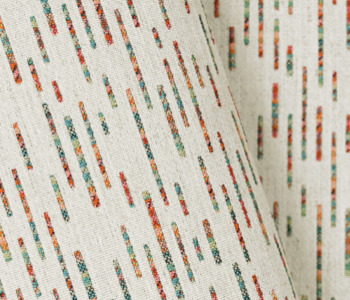 Harry tissu ameublement petit design graphique coloré de Casal, pour chaise, fauteuil, canapé et coussins, vendu par la rime des matieres, bon plan tissu frais de port offerts