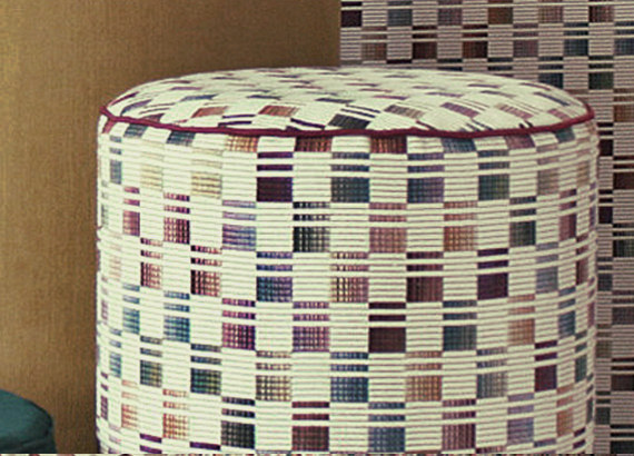 Joan tissu motif graphique design  coloré, de Casal, pour chaise, fauteuil, canapé et coussins, vendu par la rime des matieres, bon plan tissu 